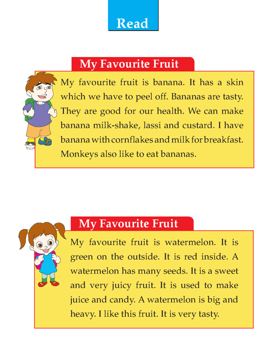 Writing skill - grade 1 - descriptive - my favorite fruit  (2)