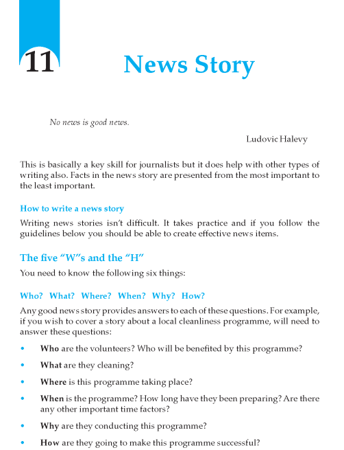 Grade 10 News Story
