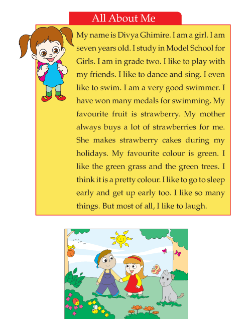 Writing skill - grade 2 - all about me  (3)