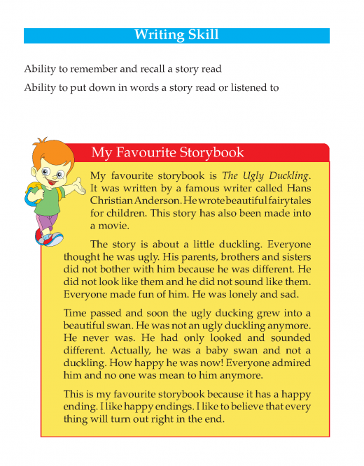 Writing skill - grade 3 - my favourite story book  (2)